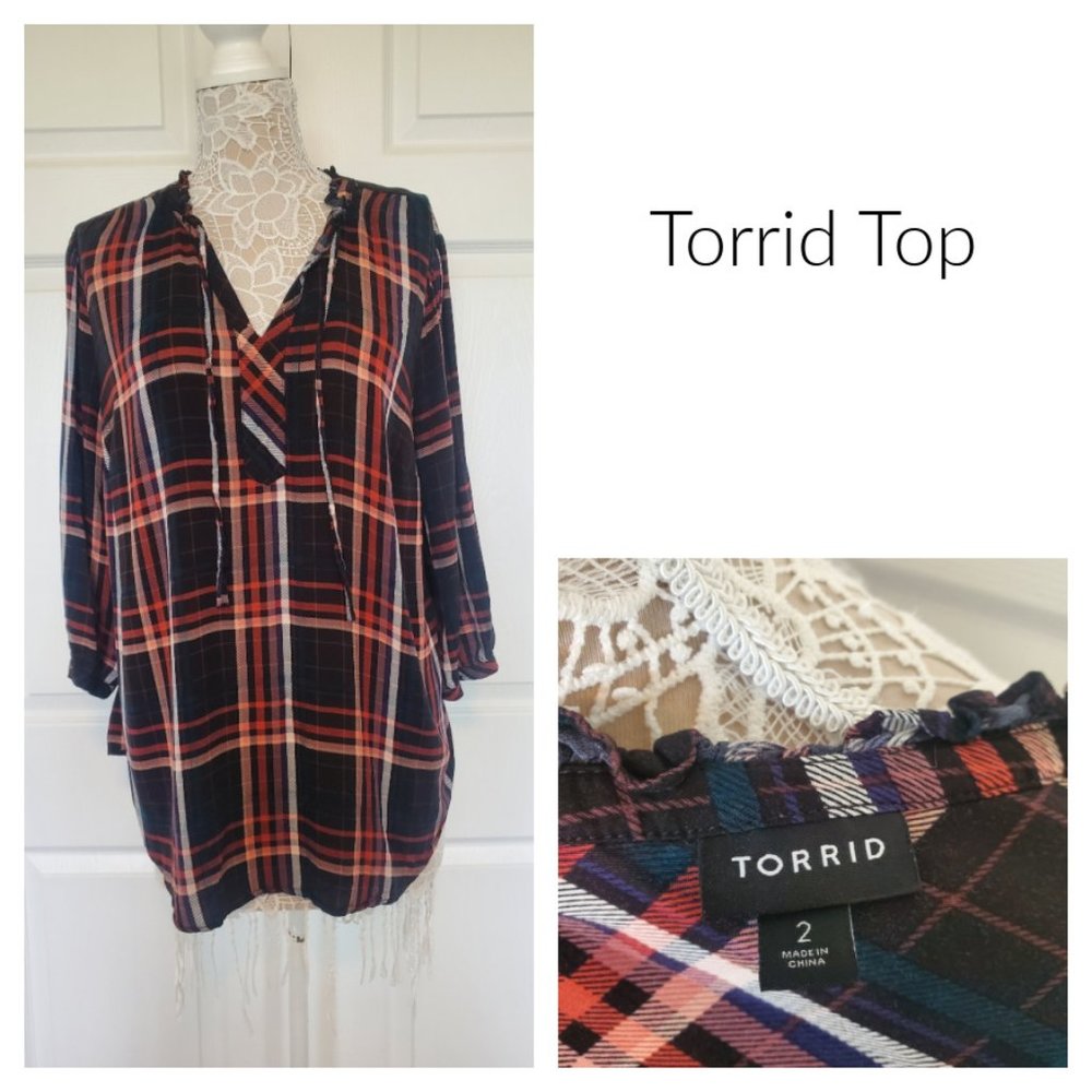Torrid Plaid Top71923